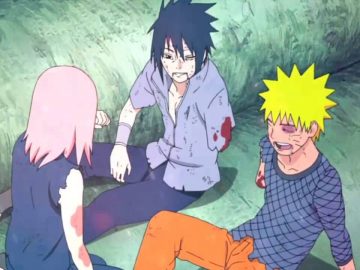 How did Naruto get his arm back?